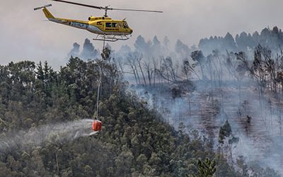 The Overberg feels the threat after more than 40 wildfires