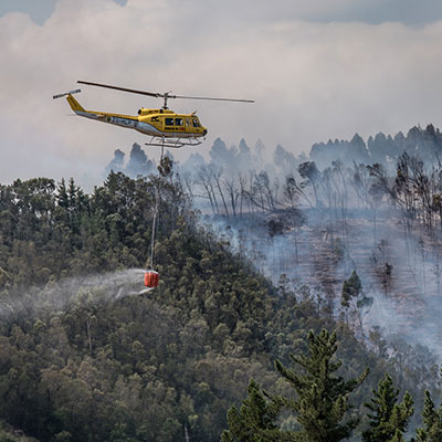 The Overberg feels the threat after more than 40 wildfires
